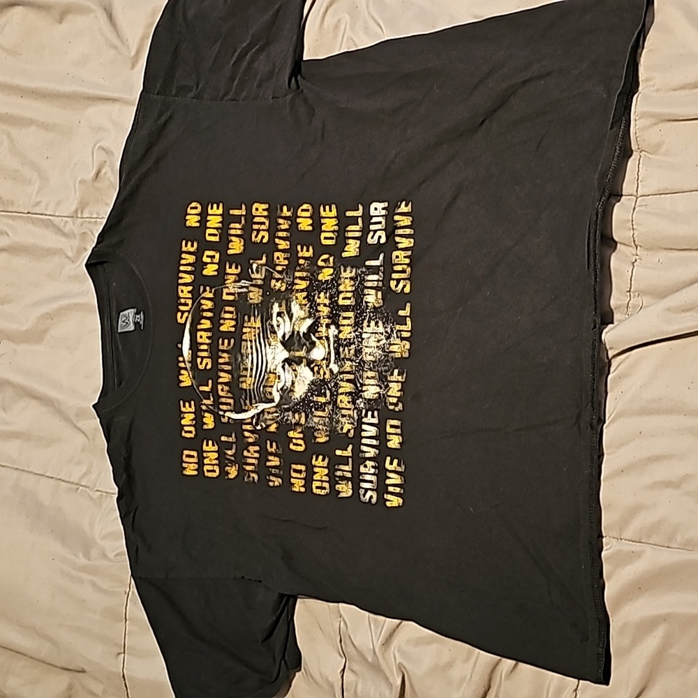 WWE Ciampa wrestling black shirt 2xl XXL